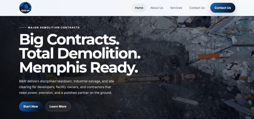 Demo Pros website